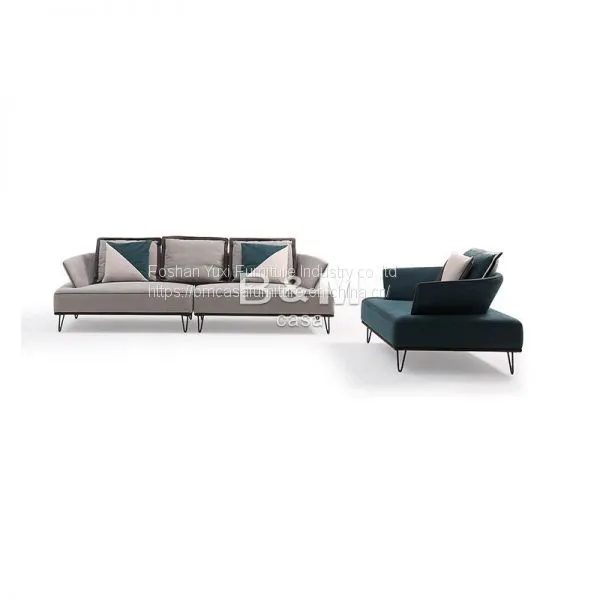 Armrest Fabric Sofa Eco-friendly Fabric Sofa Modern Minimalist Fabric Sofa OEM Modern Fabric Sofa Manufacturer
