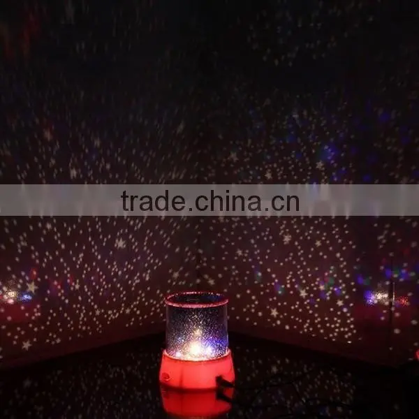 LED Star Night Light Projector Lamp,Colorful Starry Night,Bed Side Lamp SNL003 photo-4