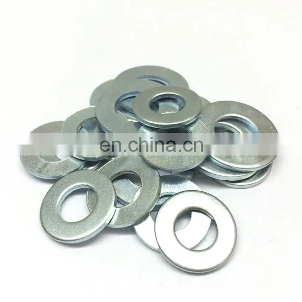 мягкая сталь BSW BS4320 плоский круглый моющий насос asme b 18.22.1 резьбовая шайба цинкованная