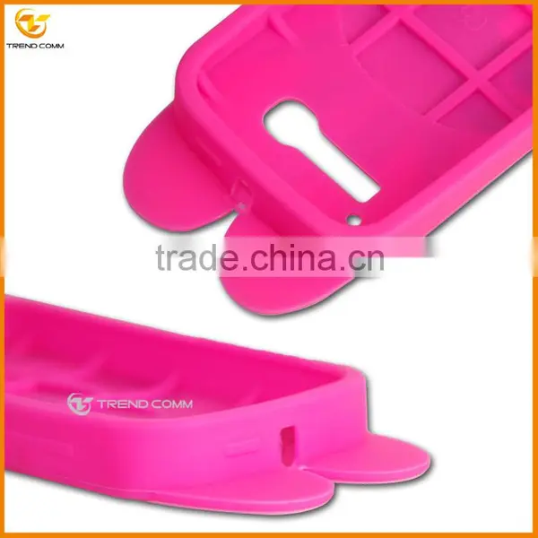 Policewoman Rabbit Silicon Case for Alcatel One Touch Pop c5 photo-3
