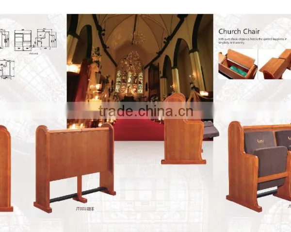 HONGJI Morden Wooden Church Pulpit for Sale (JT001) photo-2