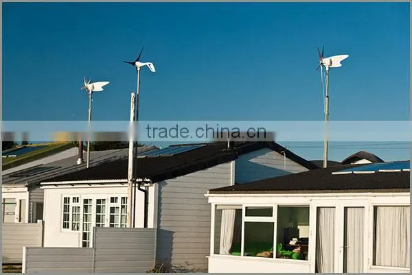 Butterfly Tail Design 200W 12V Mini Wind Turbine photo-6