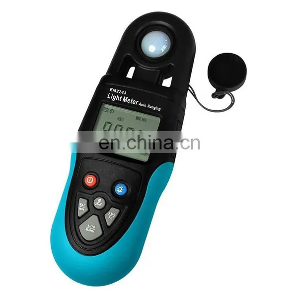 all-sun EM2243 Измеритель освещенности Люминометр 99999 Люмен Цифровой тестер люксов Высокочувствительный цифровой иллюминометр Тестер люмен