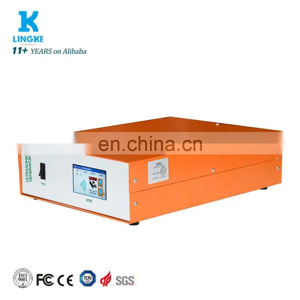 LINGKE More Stable 15kHz 2600w Sealing Ultrasonic Generator Welding System With Horn photo-4
