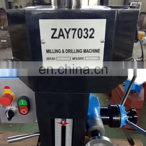 ZAY7032 Belt Driven Type and Round Column Milling Machine From China photo-2
