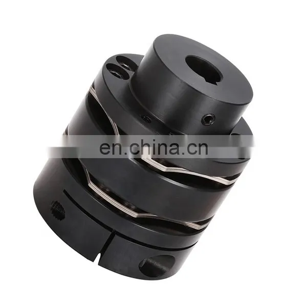 DMB Series Aluminum Alloy High Rigidity Double Disc With Single Step Keyway and Eight Screws Coupling photo-2