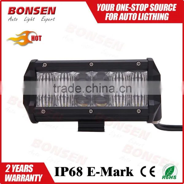 Waterproof 5D Reflectors Offroad Dual Row Light Led Bar Light Auto SUV ATV 4WD for Accessory Use photo-6