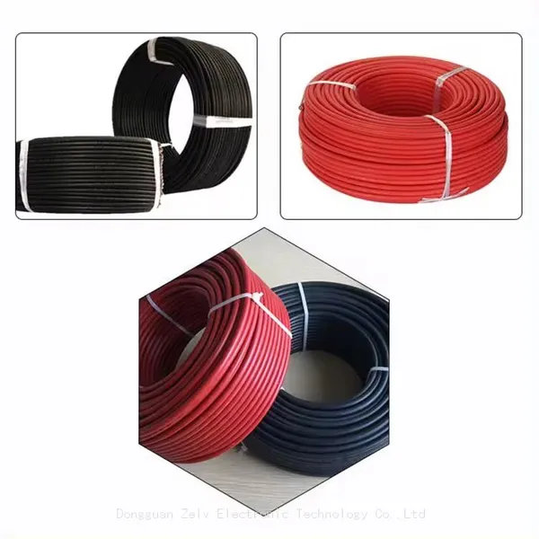 Tuv Single Twin Core 2.5mm2 4mm2 6mm2 10mm2 10awg 12awg 14awg Solar Energy System Wire Cable photo-2