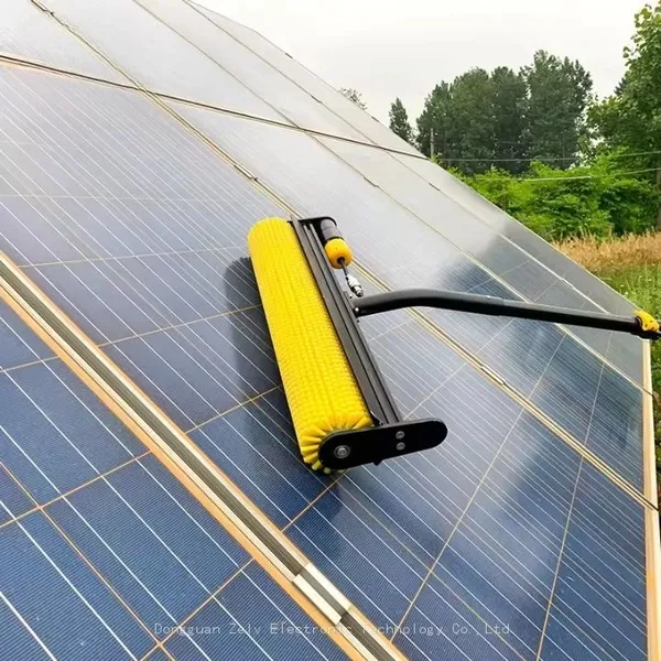 China Best Solar Panel Cleaning Photovoltaic Panel Cleaning Brush PV Cleaning Robot photo-3