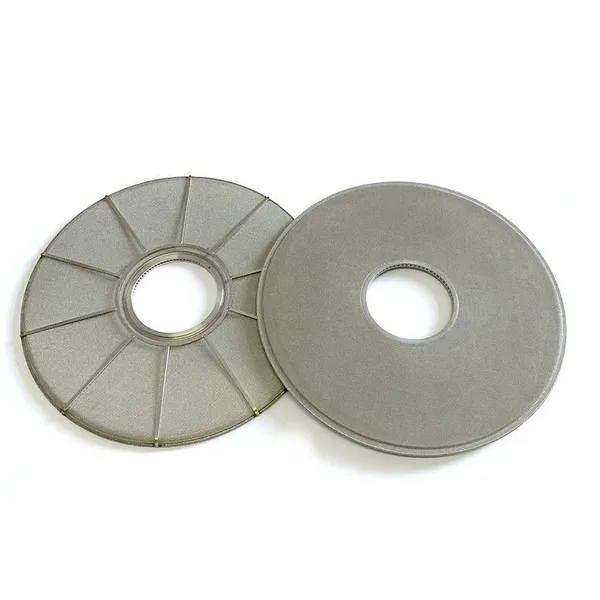 Customized Round Shape 316 Stainless Steel BOPET Film Leaf Disc Filter photo-3