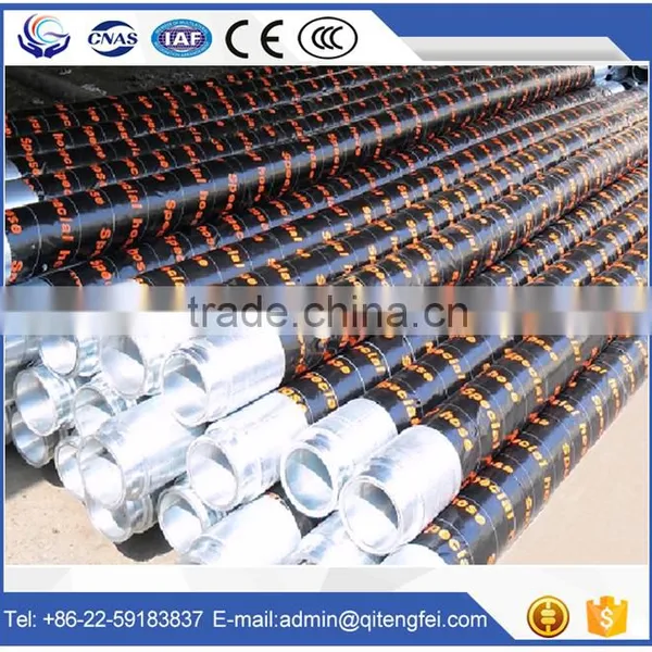 DN125 Double Flange 2layers Steel Wire Concrete Pump Rubber Tube photo-3