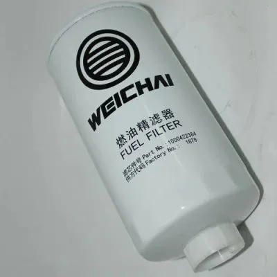 WEICHAI Fuel Filter 1000422384 Construction Machinery Fuel Filter Element for WP4/6/WP12/WD10 Engine photo-2