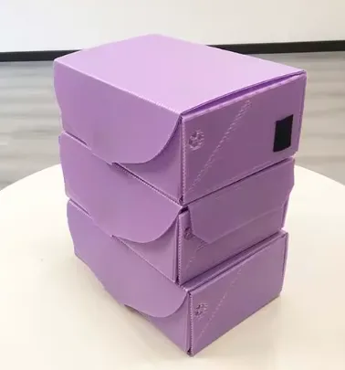 Customized PP Corrugated Storage Box for Clothing and Shoes photo-3