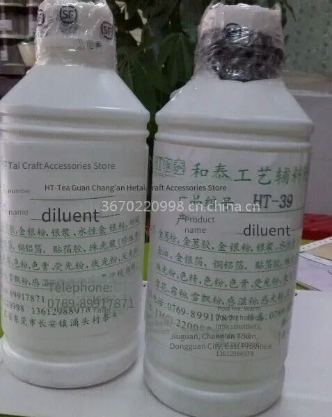 Special Diluents for Thinners, Paint Powders, Gold Pastes, Silver Pastes, Resins, Varnishes, Etc. photo-2