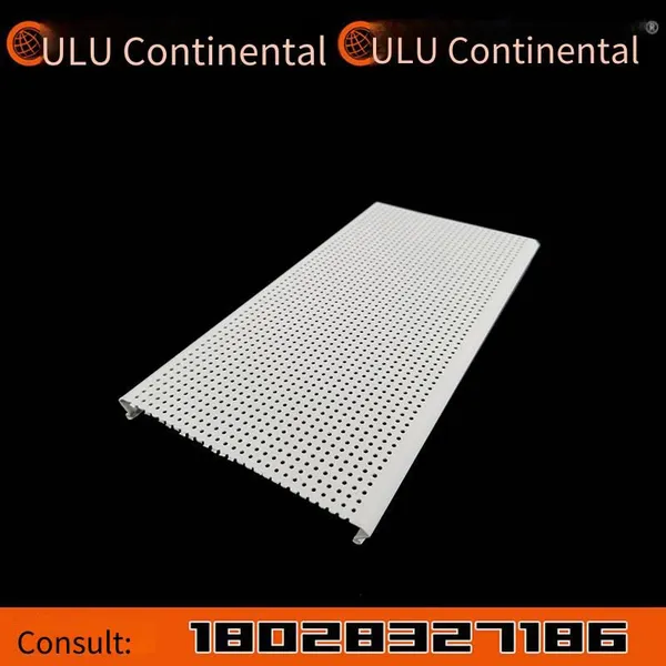 Micro - Perforated Aluminum Ceiling Panels, Aluminum Alloy Ceiling Materials, 600*600 Aluminum Ceilings for Mall Ceiling, Customizable in Zhongshan, Guangdong photo-2