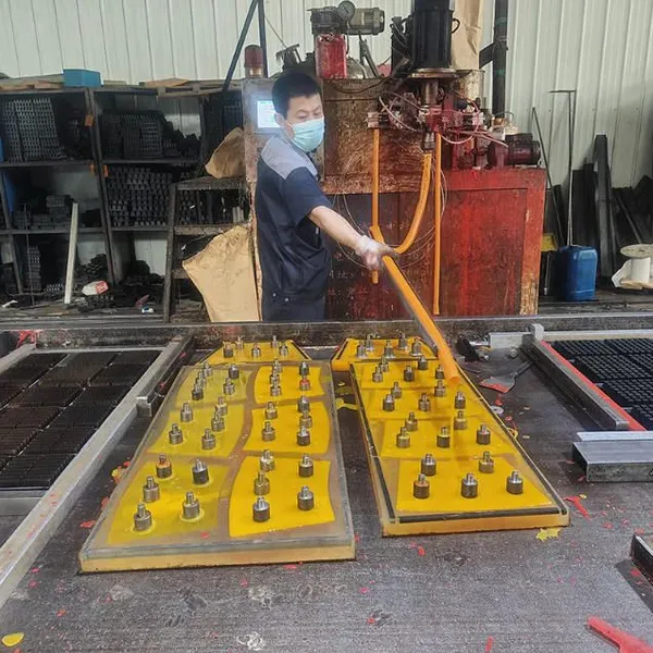 30mm Thickness Polyurethane Modular Screen Panels 305*305 In Hexagonal Shape photo-5