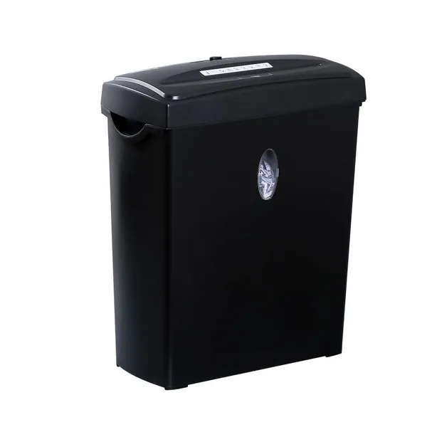 Triturador de papel de corte cruzado de 11L con 6 hojas, máquina de triturar documentos, triturador para el hogar y la oficina, Premium IDPS003