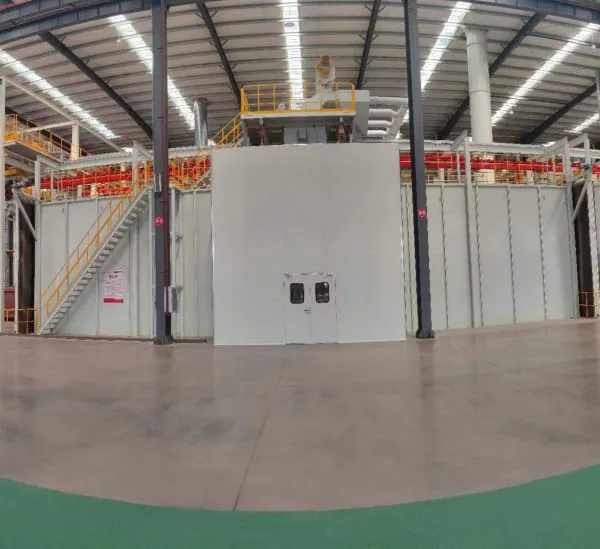 Kaitai/ Kaitech QT37 Hanger Pass-through Type Shot Blasting Machine/Line for Mechanical Components photo-4