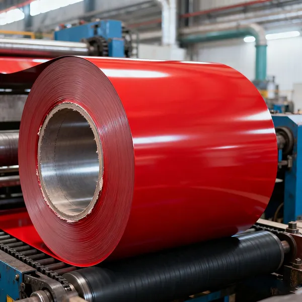 RAL Color Prepainted Galvanized Steel Coil With Embossed Surface for Roof Applications photo-3