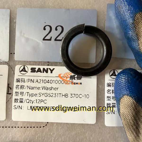Original Sany Washer A210401000008 For Sany Concrete Pump Spare Parts photo-2