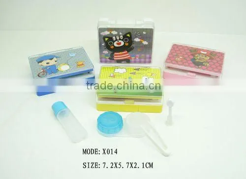 Walmart Gold Supplier Plastic Contact Lens Case Design Contact Lens Box,premium Contact Lens Case