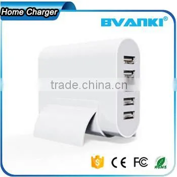 2016 New Premium Mobile Phone Wall Charger 20W 4A 5-port Light Speed Desktop Usb Charger for Camera/cell Phone/tablet Supplier's Choice
