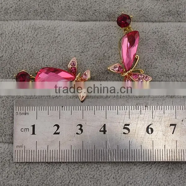 Classic Wholesale Fashion Jewelry Handmade Mix Color Crystal Jewelry Set photo-5