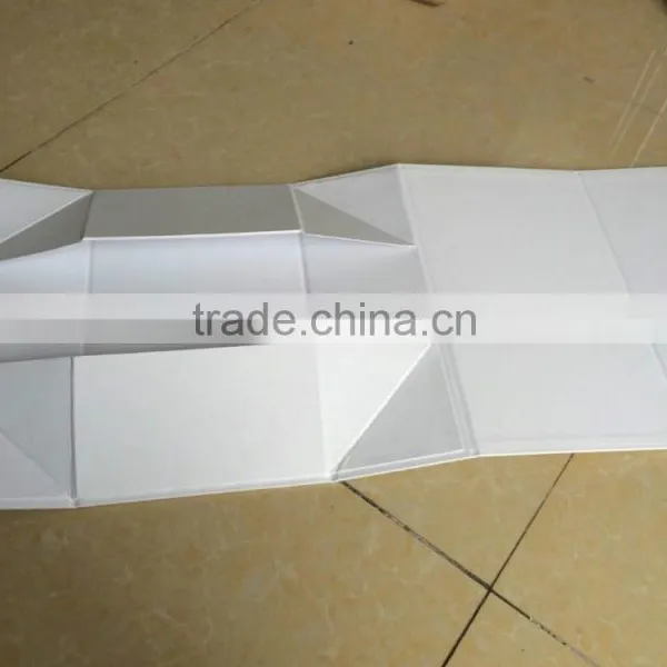 Accept Custom Order Empty Fancy Luxury Flat Folding Paper Gift Box