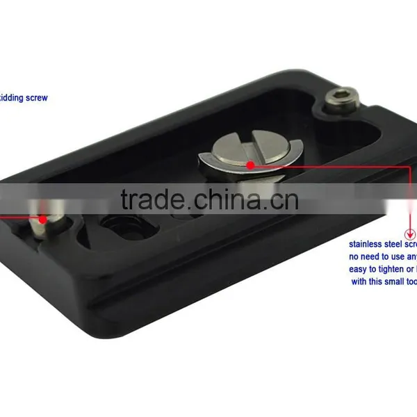 New Products 2016 Stability Compat Plate Mount Mini Camera Aluminum Quick Release Plate PU60 photo-3