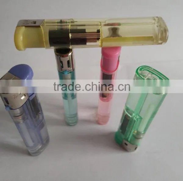 Chinese Cigarette Lighter Transparent Electronic Lighter FH-606 Smoking Accessories photo-2