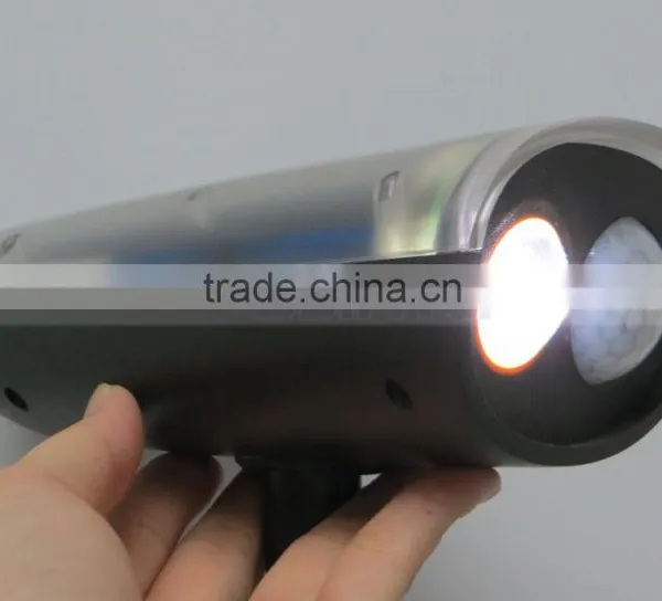 Power Solar Motion Sensor Light LED Control Waterproof Garden Lamp photo-3