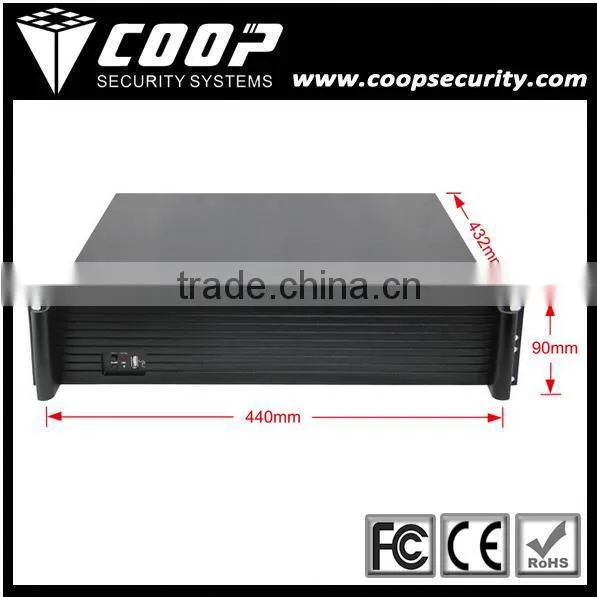 H.264 Support 9pcs HDD Port 2U Chassis 16CH High HD NVR photo-2
