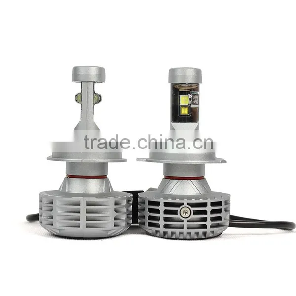 All in One Fanless Design 6th Auto LED Headlight h4 3000LM LED Headlight Conversion Kit photo-5