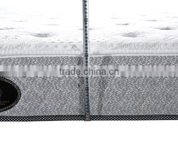Luxury Bedroom Set Euro Pillow Top Pocket Spring Mattress With Nice Cover photo-5