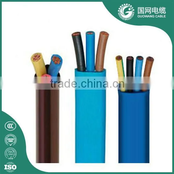 450/750v Rubber Insulated Flat Cable/flexible Flat Cable/flat Electrical Cable photo-3