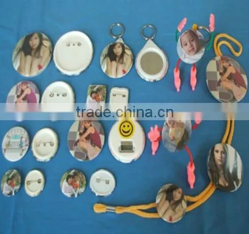 Automatic Round Button Badge Press Maker Machine/Equipment for Small Business at Home for 2015 photo-4