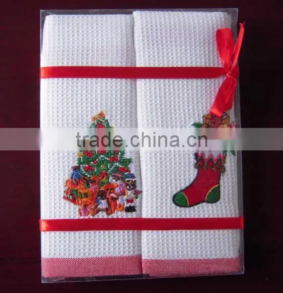 Embroidered Gift Tea Towel photo-2