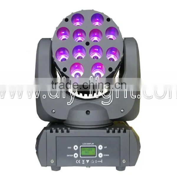 12pcs 4 In1 10W Rgbw Led Mini Beam Moving Head Led Stage Light photo-2