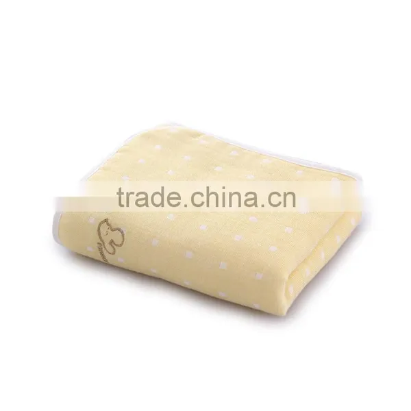 Combed Cotton Embroidered Edging Face Towel photo-4