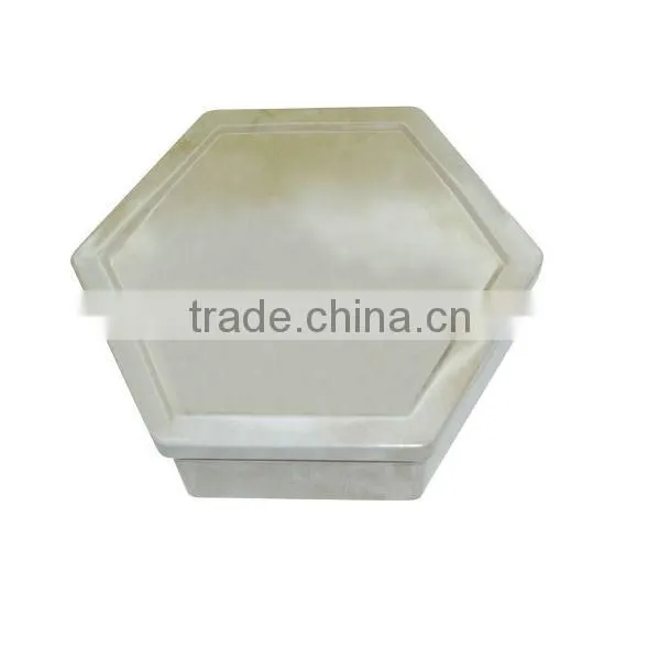 Hexagon Tin, Hexagon Tin Box for Chocolate