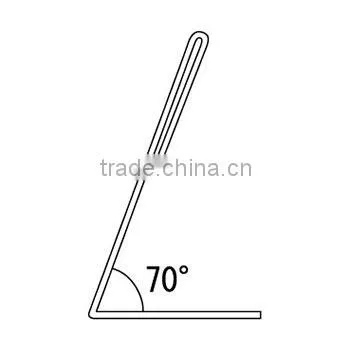 Acrylic L Shape T Shape A5 Menu Holder Card Holder for Wedding photo-5