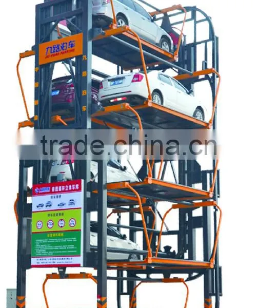 8-14 Cars Smart Vertical Rotary Car Parking Lift System Quality Choice photo-4