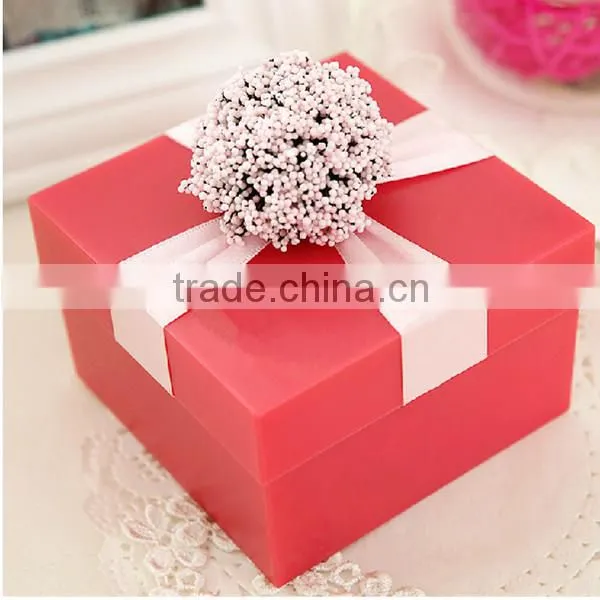 Custom Sweet Unique Decorative Indian Wedding Invitation Box With Foam photo-2