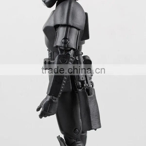 Force Awakening Black Warrior 6in.shadow Soldiers Stormtrooper Toys photo-6