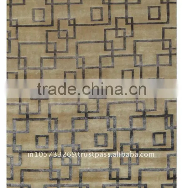 842,515-856 Indo-Nepali Carpets Made With Wool & Silk