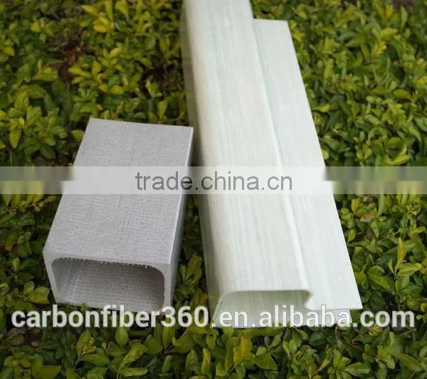 Factory Price Pultruded Fiberglass Product, Fiberglass Profiles photo-2