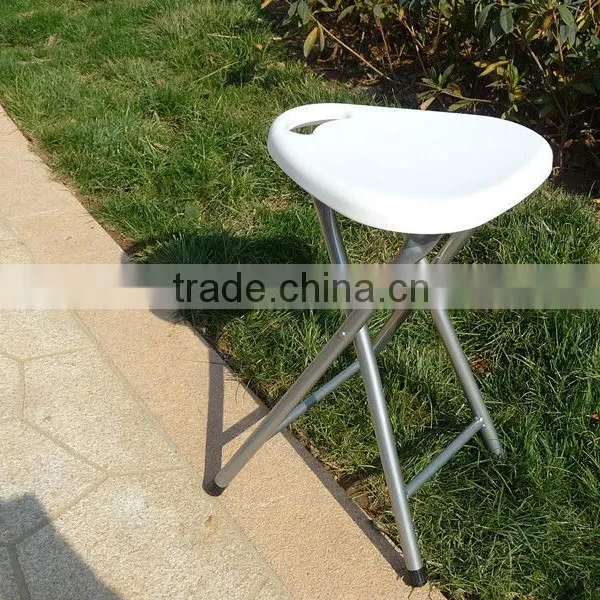 Triangle Shape Metal Leg Folding Stool With Handle photo-5