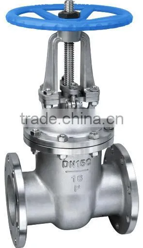 Api Rising Stem Flanged Water Oil Pipe Used Stainless Steel Gate Valve