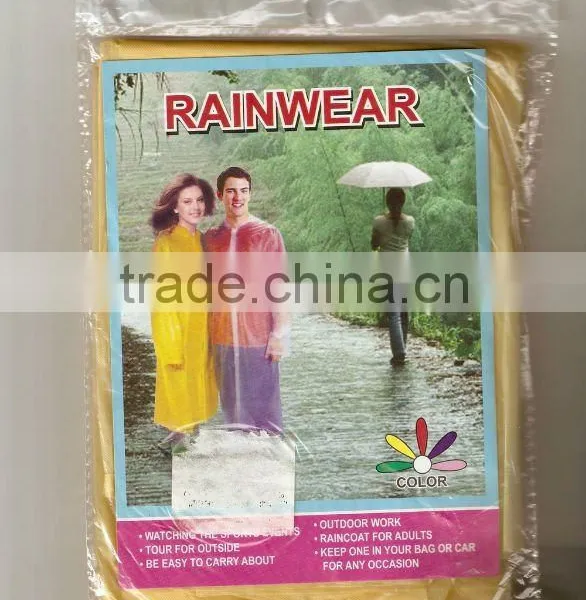 Rainponcho/rainwear