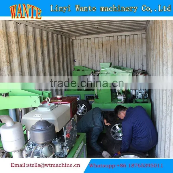 WT1-20 Diesel Hydraulic Clay Brick Machine Hydraulic Paving Brick Making Machine photo-5